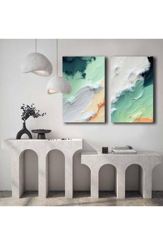 2 tableaux - 45 x 70 cm