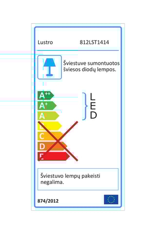 Aplique de madera de pícea - Natural - 40 W