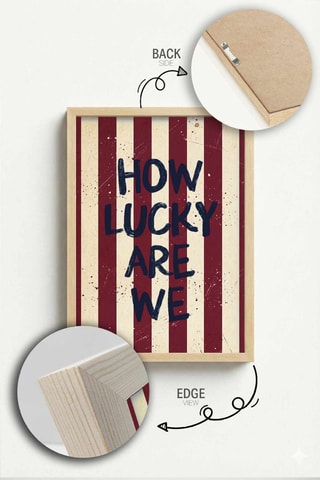 Tableau en bois - 33 x 48 cm