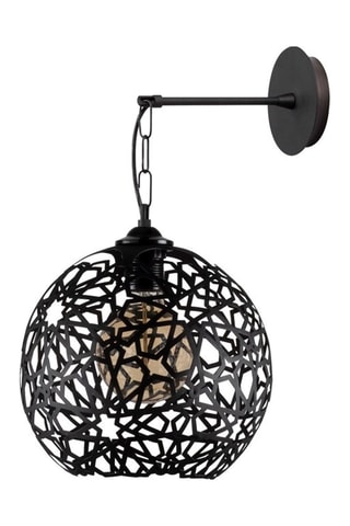 Applique murale Fellini - Noir - 40 W