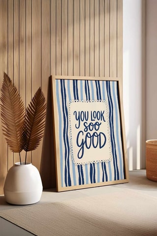 Tableau en bois massif - 33 x 48 cm