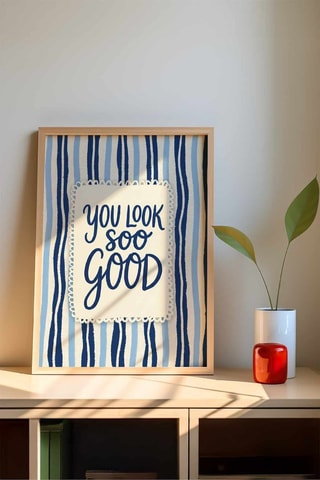 Tableau en bois massif - 33 x 48 cm