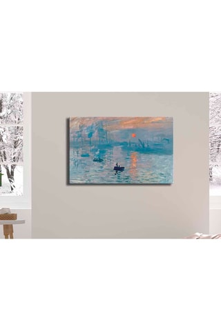 Tableau  "Impression, soleil levant" Claude Monet - 70 x 100 cm