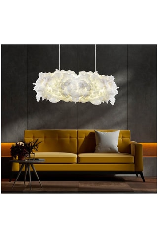 Suspension Serene - Blanc - 2 x 40 W