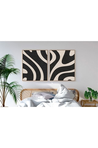 2 tableaux en MDF Aimé - 50 x 70 cm