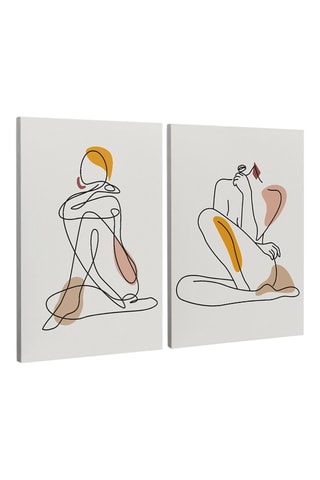 2 tableaux - 50 x 70 cm