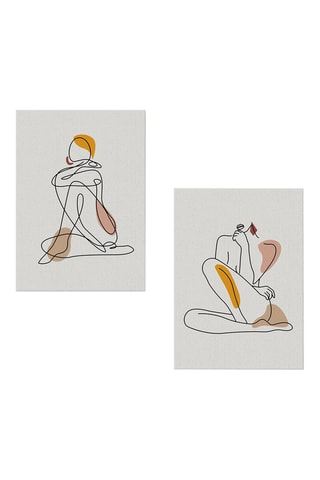 2 tableaux - 50 x 70 cm