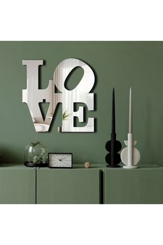 Espejo - 47 x 48 cm - Plateado