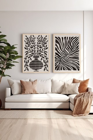 2 tableaux - 33 x 48 cm