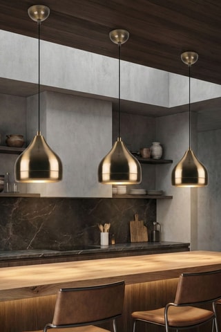 Lámpara de techo - Dorado - 40 W