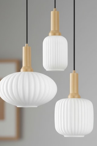 Lámpara de techo - Dorado - 3 x 40 W