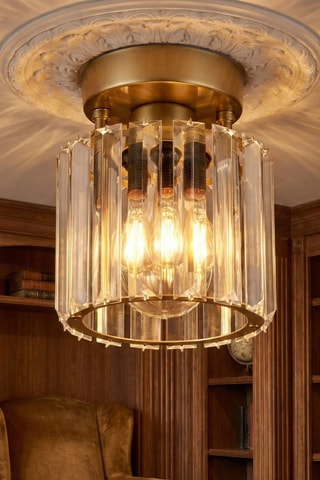 Plafonnier - Doré - 40 W