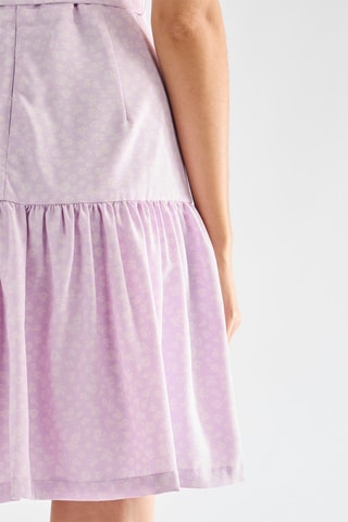 Robe portefeuille Mono - Mauve