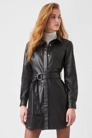 Robe chemise Patti - Noir