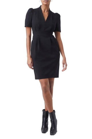 Robe droite Ilkas - Noir