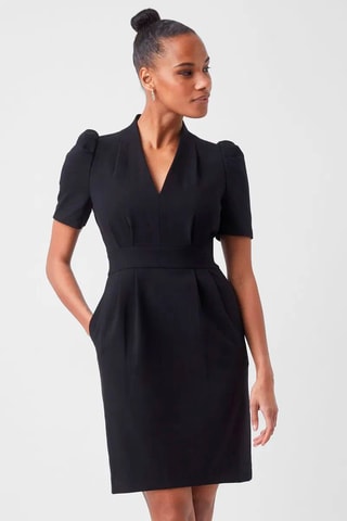 Robe droite Ilkas - Noir