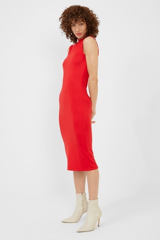 Robe fourreau Manhatten - Rouge