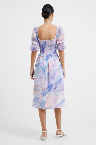 Robe midi Dalla - Bleu