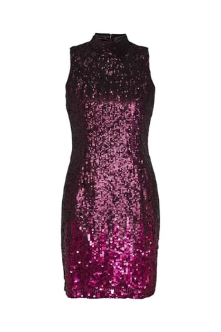 Robe fourreau Starlight - Bordeaux