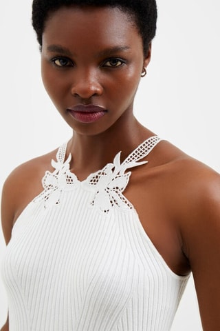 Robe patineuse Mari - Blanc