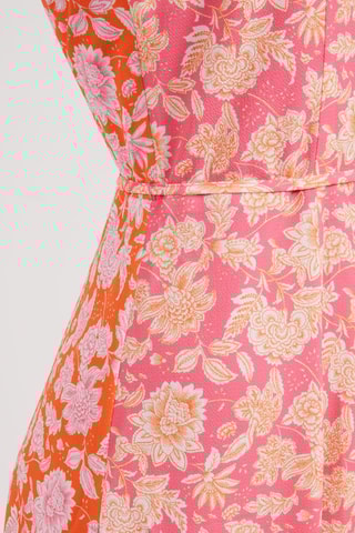 Robe midi Cosette - Rose