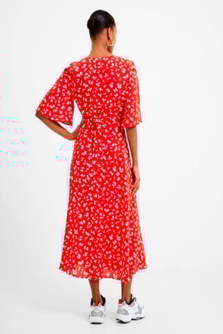 Robe portefeuille Wrap - Rouge