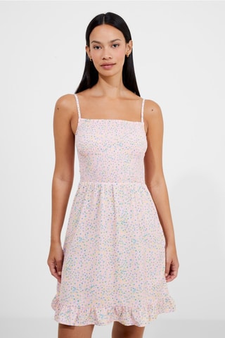 Robe patineuse Strappy - Rose