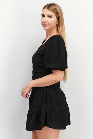 Robe patineuse Vee - Noir