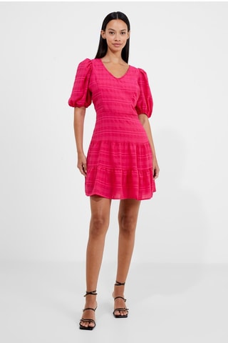 Robe patineuse Vee - Fuchsia