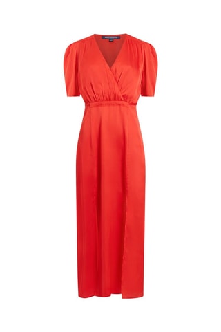 Robe midi Eso - Rouge
