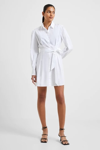 Robe chemise Conscious - Blanc