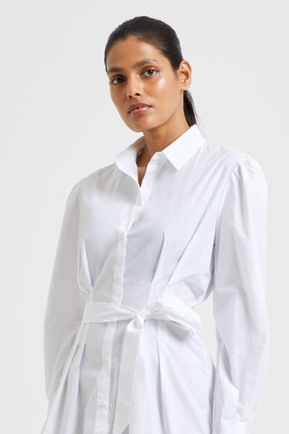 Robe chemise Conscious - Blanc