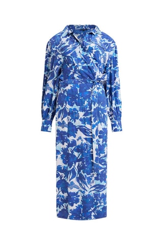Robe midi Bailee - Bleu cobalt