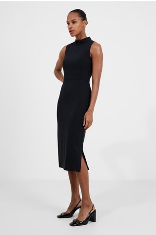 Robe midi Echo - Noir