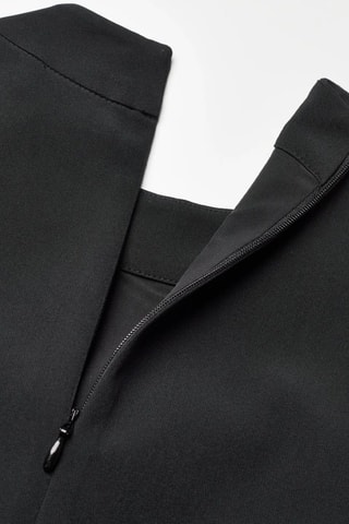 Robe midi Echo - Noir