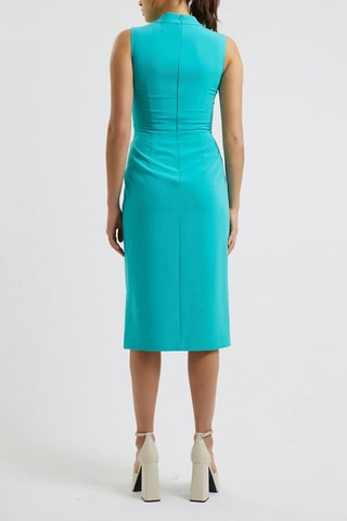 Robe midi Echo - Turquoise