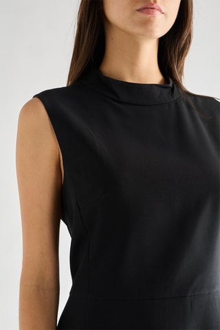 Robe midi Echo - Noir