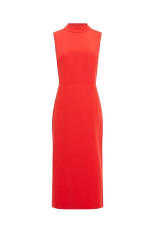 Robe midi Echo - Rouge