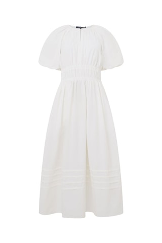 Robe midi Alora - Blanc