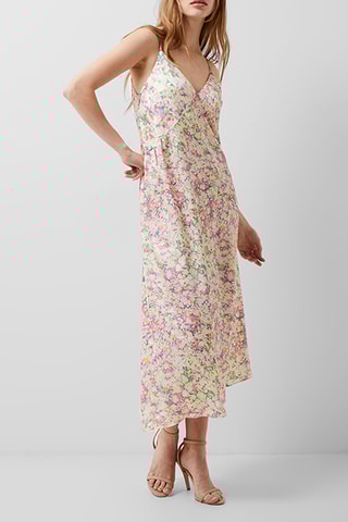 Robe longue Donna - Jaune pâle