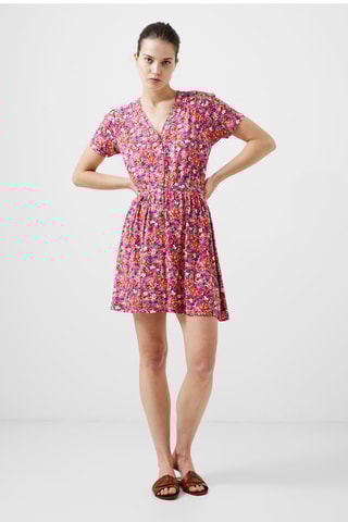 Robe droite Blossom - Rose