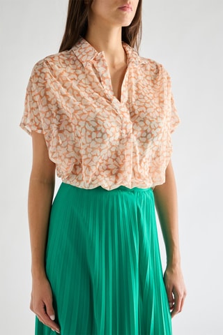 Chemisier Vee - Beige