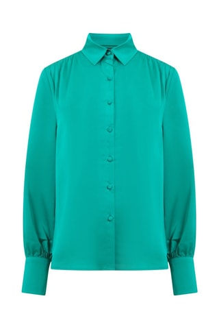 Chemisier Satin - Vert