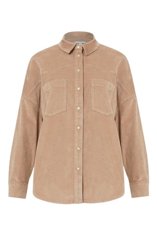 Surchemise en jean Paula - Camel