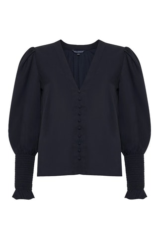 Blouse Crepe - Noir
