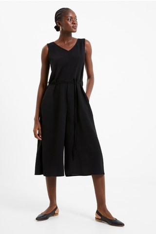 Combinaison sans manches Culotte - Noir