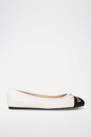 Ballerines - Blanc et noir