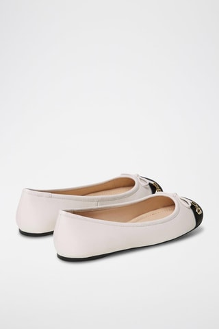 Ballerines - Blanc et noir