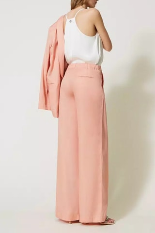 Pantalon palazzo - Rose