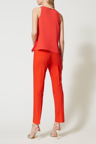 Pantalon cigarette - Orange